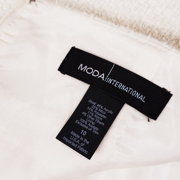 Moda International mini skirt size 10 - Picture 5 of 6